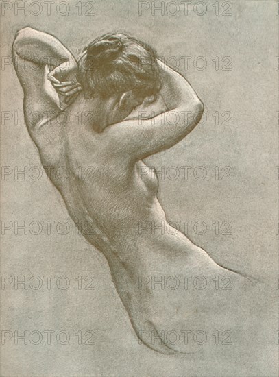 Study for Prospero Summoning Nymphs and Deities, c1902, (1903). Artist: Herbert James Draper