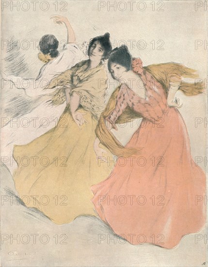 Spanish Dancers, c1875-1903, (1903). Artist: Allan Osterlind