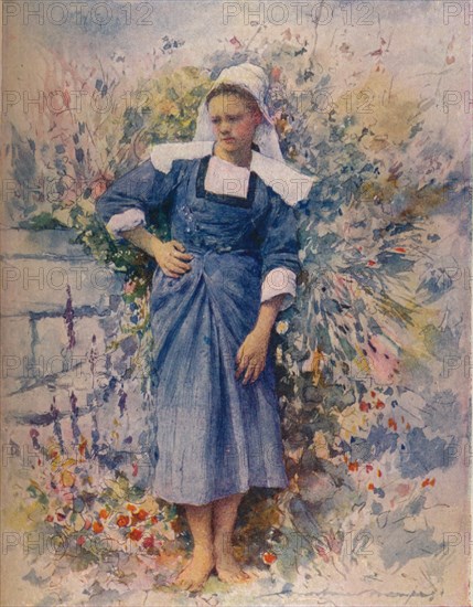 La Petite Marie, 1905. (1914). Artist: Mortimer L Menpes