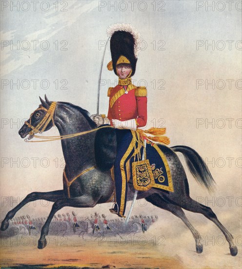 Officer of the 2nd (R. N. Brit.) Dragoons, c1833. (1914). Artist: Unknown