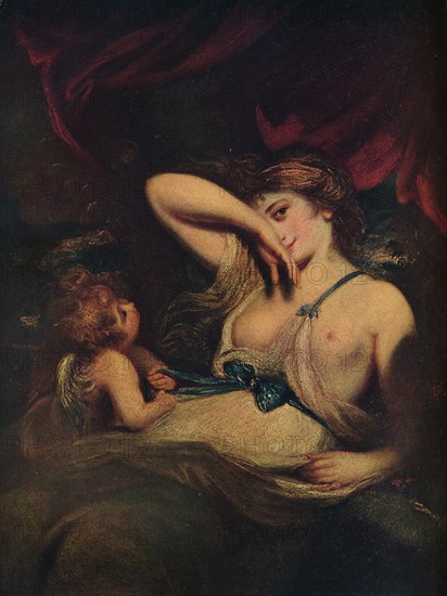 A Nymph and Cupid: The Snake in the Grass, 1784, (1914). Artist: Sir Joshua Reynolds