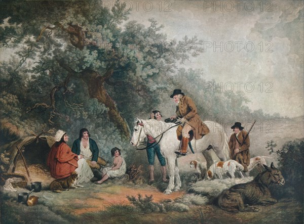 Morning or the Benevolent Sportsman, 1795, (1919). Artist: Joseph Grozer