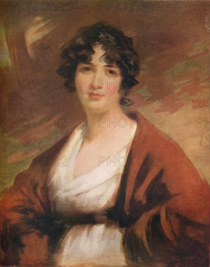 Portrait of Mrs. Kenyon, 1807, (1919). Artist: John James Masquerier