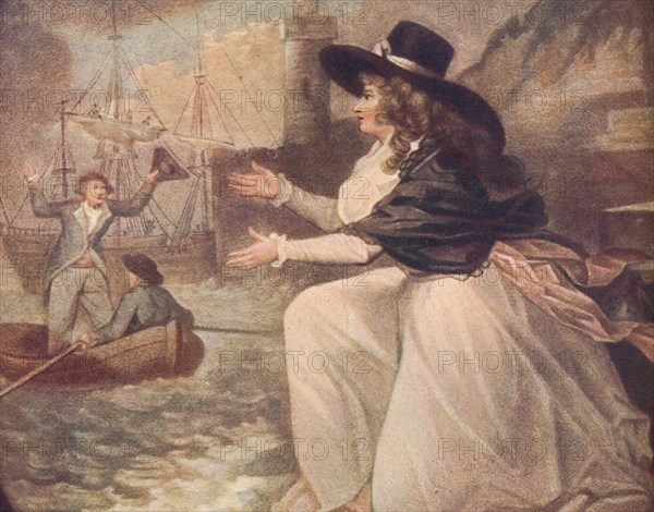 Mutual Joy, Or The Ship in Harbour, c1788, (1906). Artist: Philip Dawe