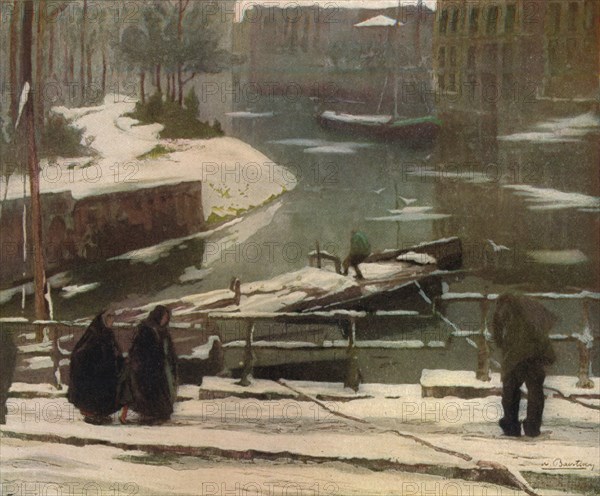 Le Degel A Gand, c1902, (1906-7). Artist: Albert Baertsoen