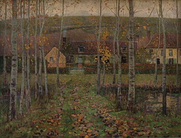 Lingering Leaves, 1901, (1906). Artist: Charles Herbert Eastlake