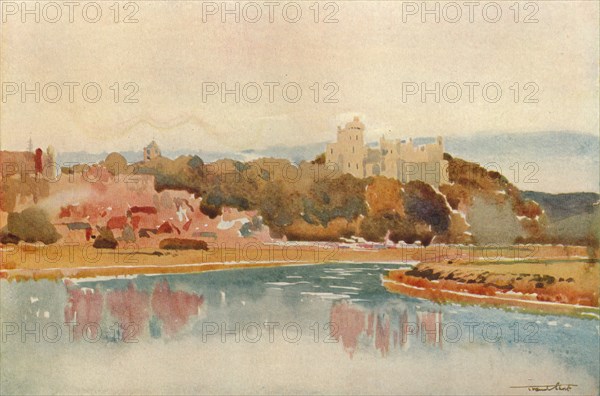 Arundel Castle, c1877-1924, (1924). Artist: Francis Job Short