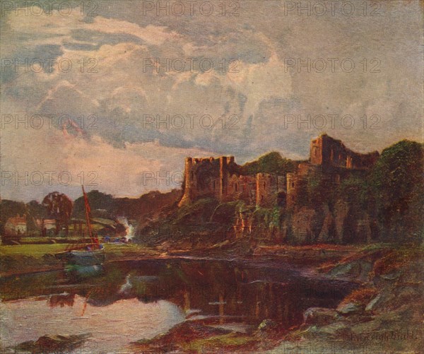 Chepstow Castle, c1862-1924, (1924). Artist: Louis Burleigh Bruhl