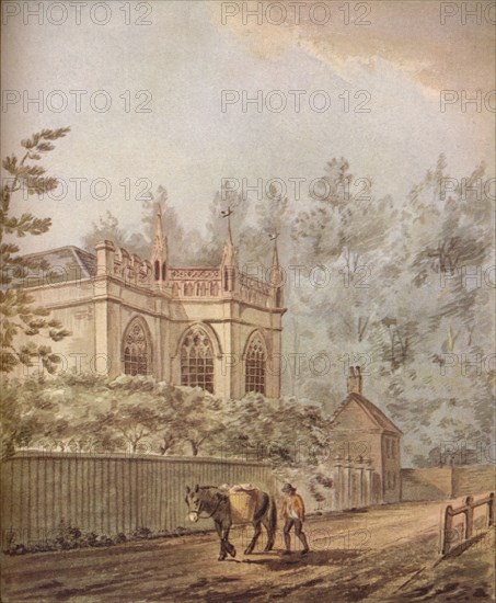 Strawberry Hill, c18th century, (1922). Artist: Joseph Charles Barrow