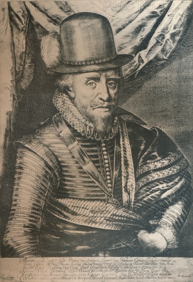 Maurice, Prince of Orange, 17th century, (1924). Artist: Crispyn van de Queboren