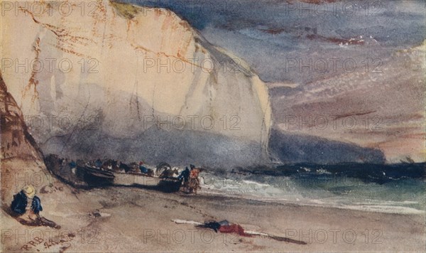 The Undercliff, 1828, (1924). Artist: Richard Parkes Bonington