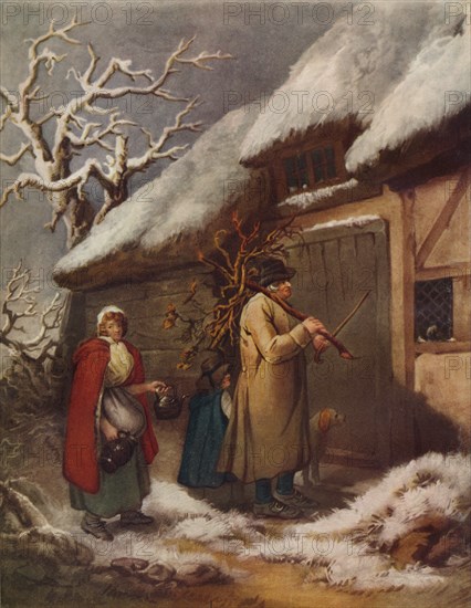 The Cottage Family, c18th century, (1916). Artist: John Raphael Smith