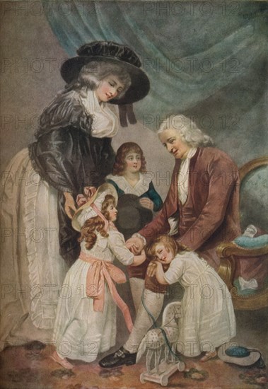 A Visit to the Grandfather, 1788, (1916). Artist: John Raphael Smith