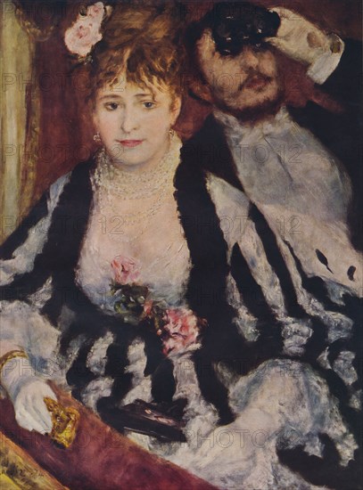 La Loge (The Theatre Box), 1874, (1938). Artist: Pierre-Auguste Renoir