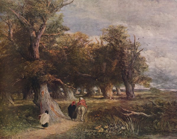 The Skirts of the Forest, 1855, (1938). Artist: David Cox the elder