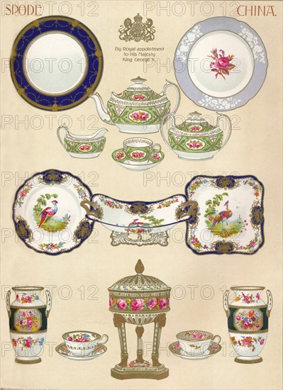 Spode China: WTCopeland & Sons, Stoke-on-Trent, 18th century, (1913). Artist: Unknown