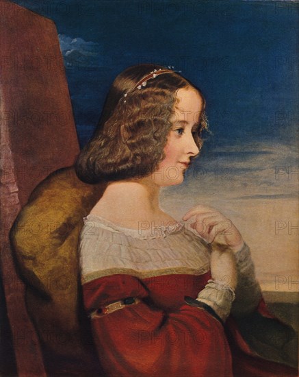 Lady Dorothy Fanny Nevill (nee Walpole), 1844, (1902). Artist: George Frederick Watts