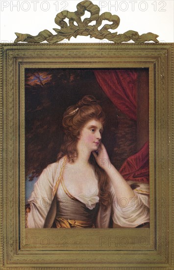 Louisa Manners (nee Tollemache), 7th Countess of Dysart, 1779, (1907). Artist: Henry Bone