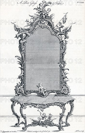 Plate CLXX. from Chippendale's Director, 1754, (1903). Artist: Butler Clowes