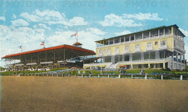 The Race Track at Oriental Park, Havana, Cuba, c1915. Artist: Unknown