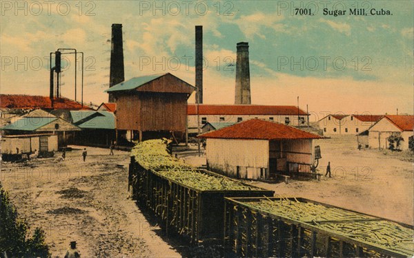 Sugar Mill, Cuba, c1913. Artist: Unknown