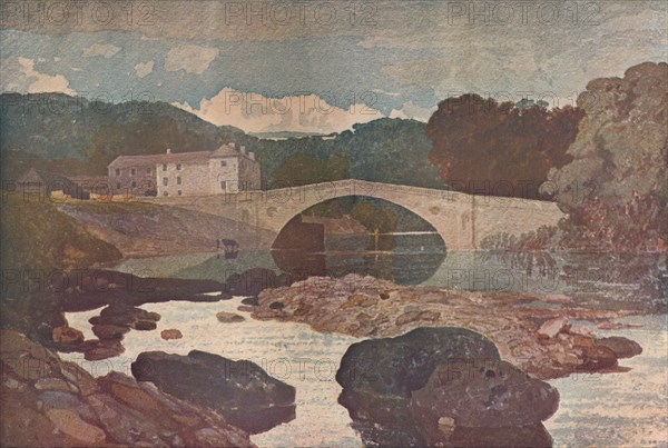 Greta Bridge, c1807, (1911). Artist: John Sell Cotman