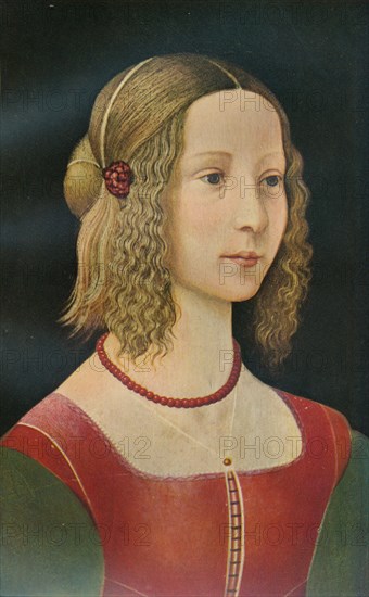 Portrait of a Girl, c1490, (1911). Artist: Unknown