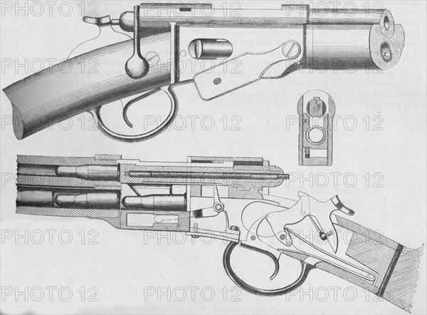 The Vetterli Magazine Rifle, 1884. Artist: Unknown