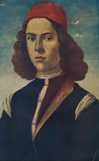 Portrait of a Young Florentine Nobleman, c15th century, (1907). Artist: Sandro Botticelli