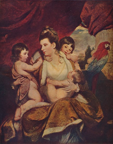 Lady Cockburn and her Three Eldest Sons, 1773, (1907). Artist: Sir Joshua Reynolds