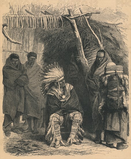 Pawnee Indians, c19th century. Artist: Unknown