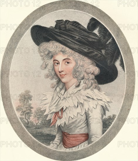 Lady Duncannon, c1788, (1902). Artist: Francesco Bartolozzi