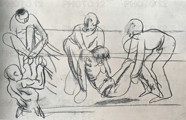 Sketch by Sir William Orpen, c1914 (1932). Artist: William Newenham Montague Orpen.