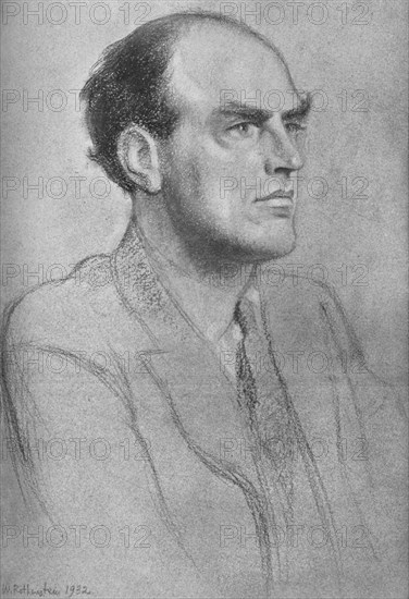 'John Charles Walsham Reith, 1st Baron Reith (1889-1971), 1933. Artist: William Rothenstein.