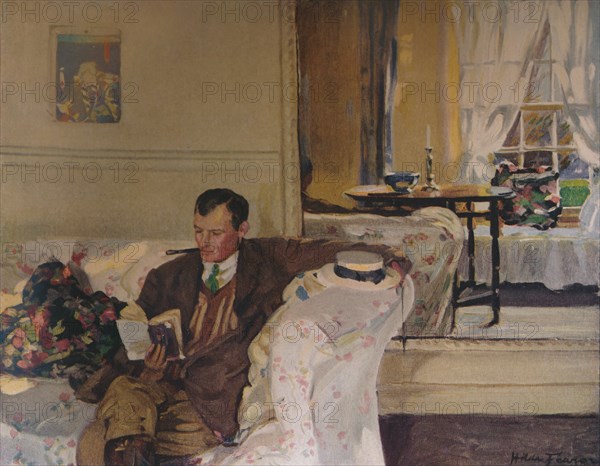 'Portrait of Algernon Talmage', c1900 (1914-1915). Artist: Hilda Fearon.