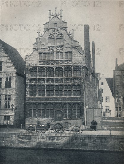 Hall of the Watermen`s Guild, Ghent, Belgium, c1900 (1914-1915).  Artist: John Benjamin Stone.