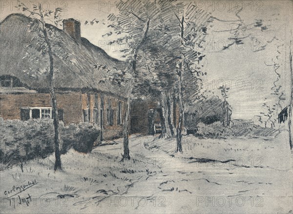 'A Dutch Farm', c1900.