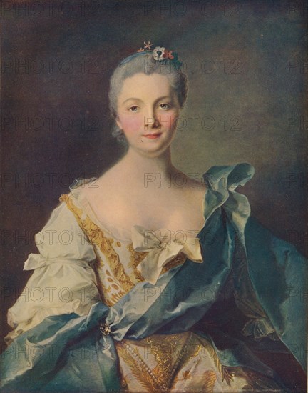 'Portrait of a Young Woman'', 18th century. Artist: Jean-Marc Nattier.