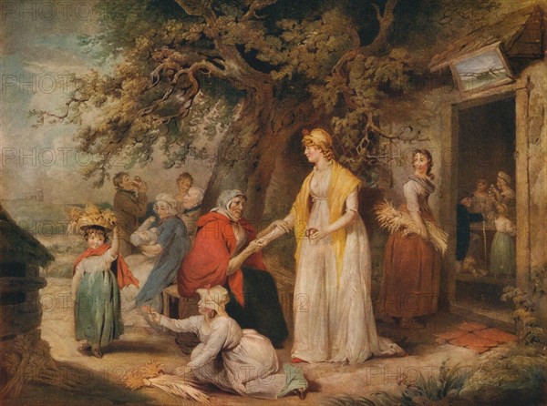 'Outside a Country Alehouse', c18th century. Artist: William Ward.