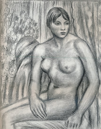 'Nude Study', 20th century (1932). Artist: Mark Gertler.