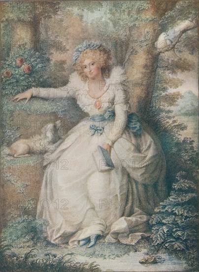 'Mrs. Fitzherbert', 1792. Artist: Jean Conde.
