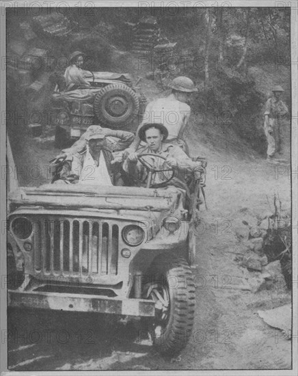 'Jeep-Turned-Ambulance', 1943-44. Artist: Unknown.