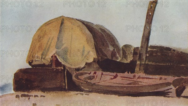 'Boats', c19th century. Creator: Peter de Wint.