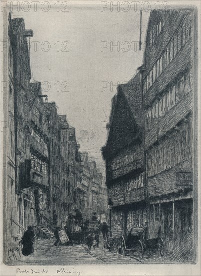 'Herrlichkeit, Hamburg', c1913. Artist: Walter Zeising.