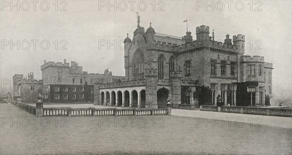 'Lambton Castle, Durham, the seat of the Rt. Hon. The Earl of Durham', c1913. Artist: Unknown.