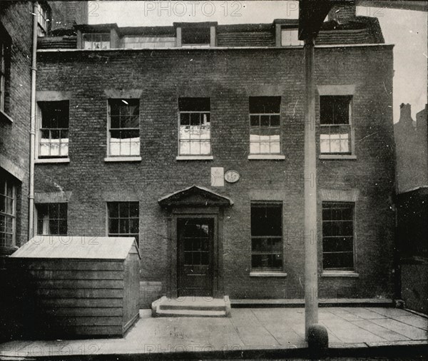 'The Old Farm-House at Tottenham Court Road', c1913. Artist: Unknown.