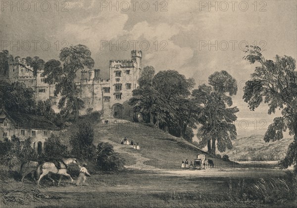 Haddon Hall, Derbyshire, 1915. Artist: Unknown.