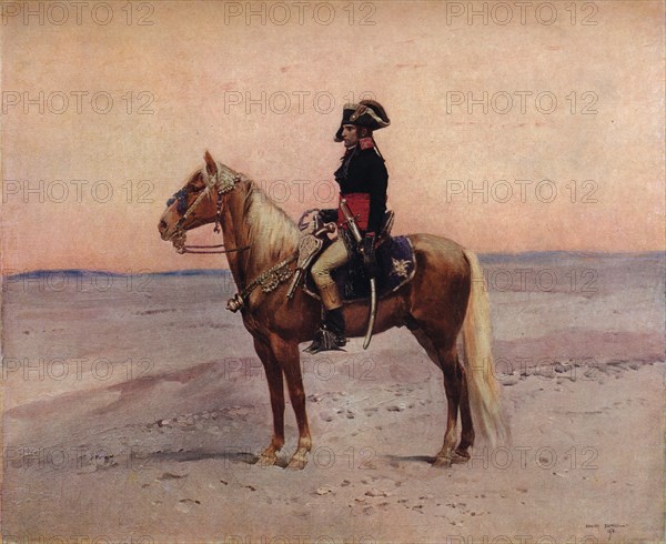 'Napoleon in Egypt', c19th century. Artist: Jean Baptiste Edouard Detaille.