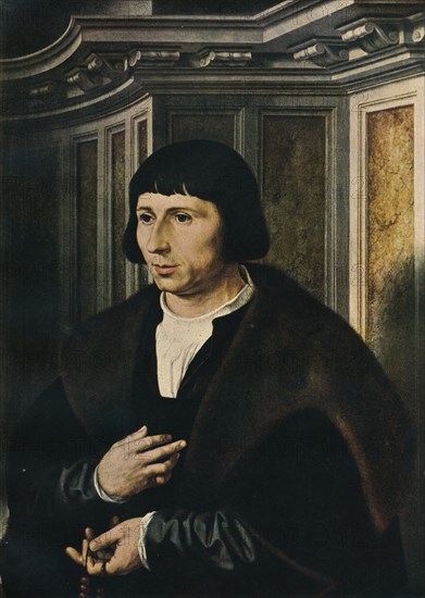 'Man with a Rosary', c1525. Artist: Jan Gossaert.