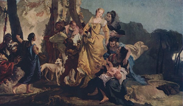 'The Finding of Moses', c1730. Artist: Giovanni Battista Tiepolo.